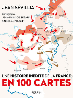 cover image of Une histoire inédite de la France en 100 cartes